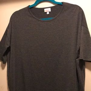 NWOT LulaRoe Charcoal Grey XS Irma